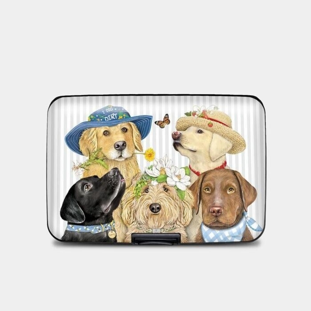 Dogs ML Armored Hard Case Wallet Card Case